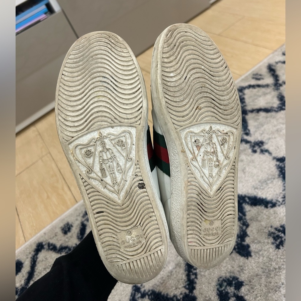 Gucci Ace Sneakers 💚❤️ - Picture 7 of 8